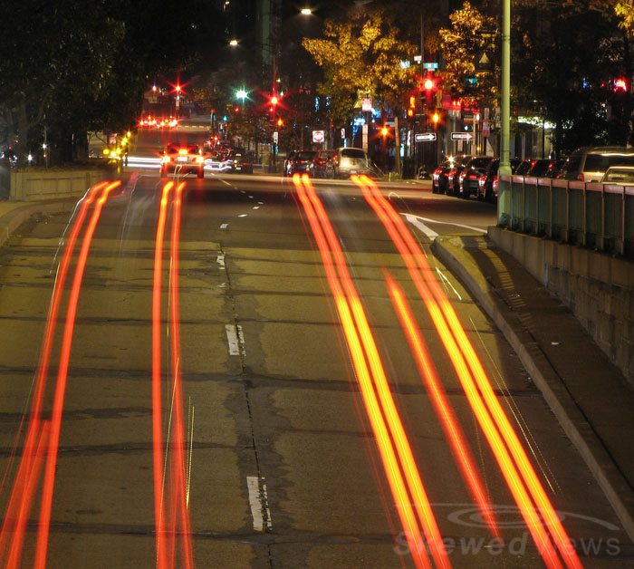 Dupont Circle at Night