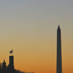 Dusk on the National Mall