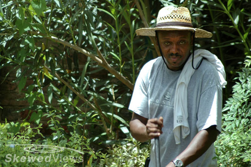 The Gardner in His Garden