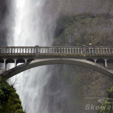 Bridge at Multnomah Falls