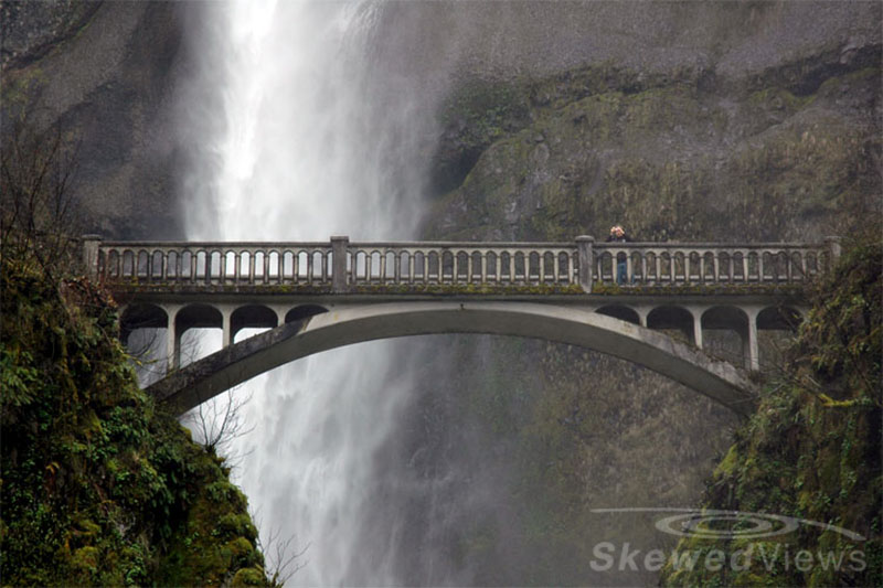 Bridge at Multnomah Falls