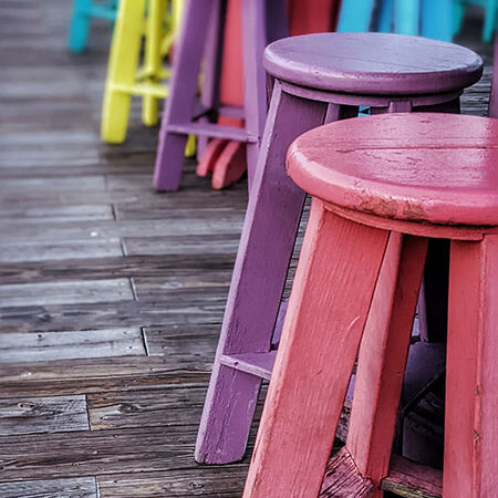 Colorful Stools