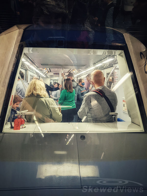 Train at the Airport