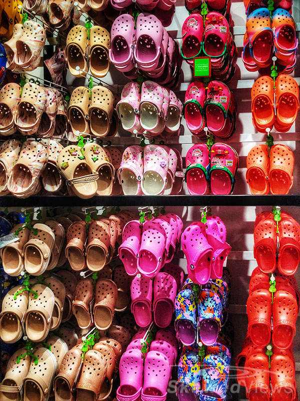 Rainbow of Shoes