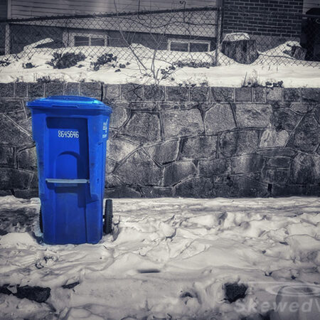 Recycling in the Snow